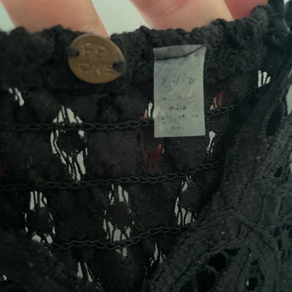 Free People Adella Slip Dress - XS Black - Picture 8 of 13